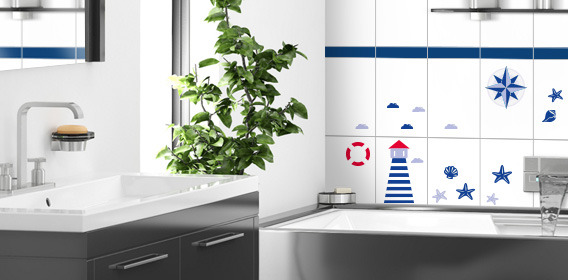 Bunte Fliesensticker Bunte Fliesensticker