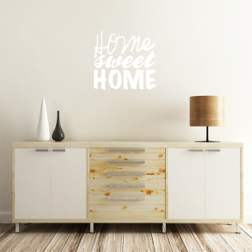 Wandsticker Home sweet home