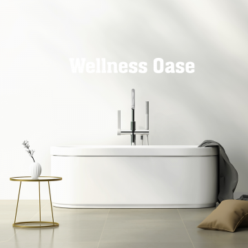 Wandtattoo Wellness Oase