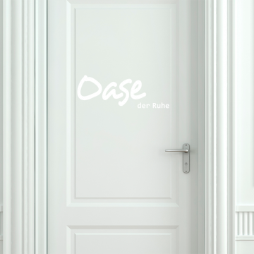 Wandtattoo Oase der Ruhe