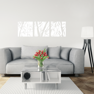 Bambus Wandbanner Wandtattoo