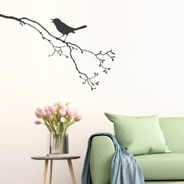 Singvogel Wandtattoo