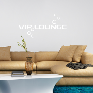 Wandtattoo Spruch - VIP LOUNGE