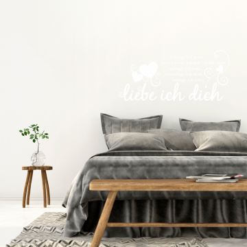 Wandtattoo Spruch - Solange ich noch stehen kann 3