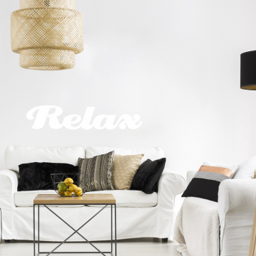 Wandtattoo Spruch - Relax 