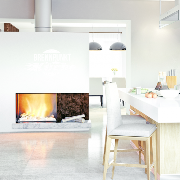 Wandtattoo Spruch - Brennpunkt Küche