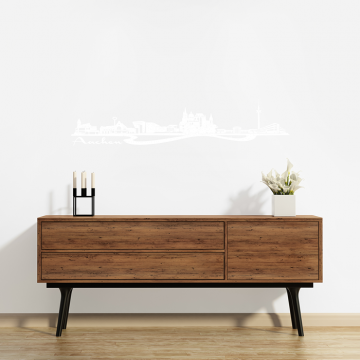 Wandtattoo Skyline Aachen
