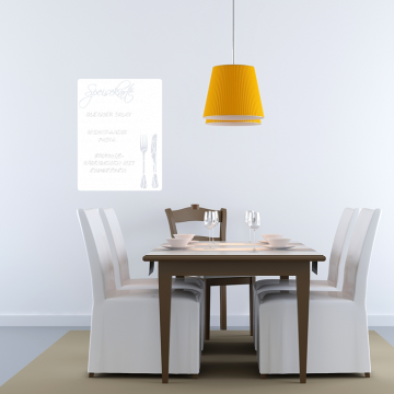 Tafelfolie - Speisekarte Tafel