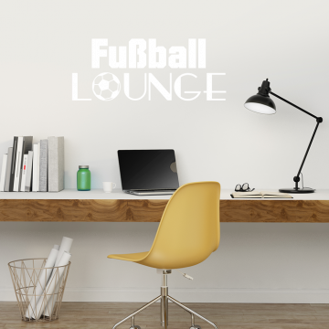 Wandtattoo Fußball Lounge