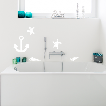 Wandtattoo A4-Set Maritim