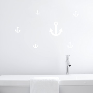 Wandtattoo A4-Set Anker