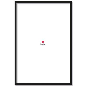 Poster Liebe Herz