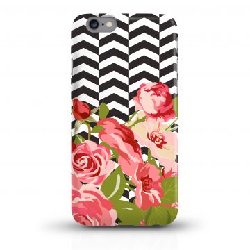 Handycase mit Rosenmuster