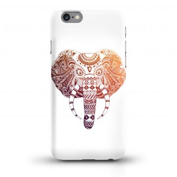 JUNIWORDS Handycase bunter Elefant auf weiß
