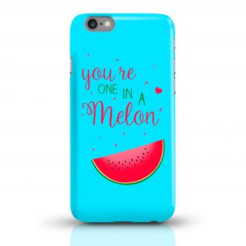 Handycase Melone auf Blau