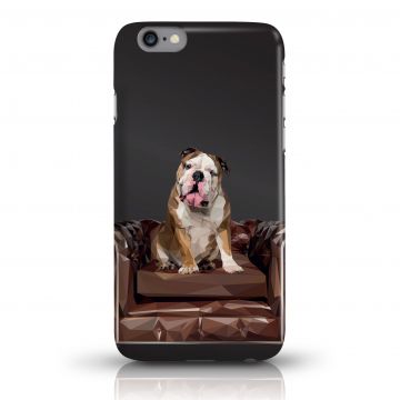 JUNIWORDS Handycase Bulldogge - Schwarz