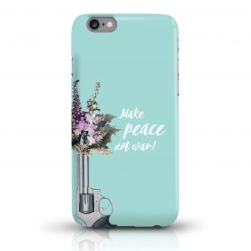 handycase iphone samsung türkis spruch pistole