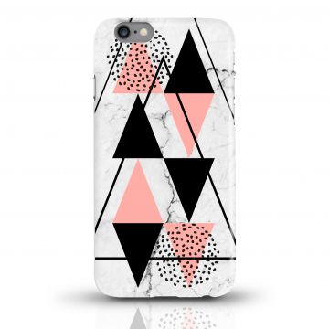 JUNIWORDS Handycase Geometrisches Marmor