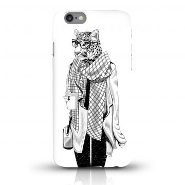 JUNIWORDS Handycase Hipster Leopardin