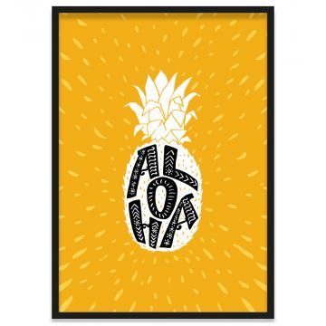 Poster Ananas Aloha