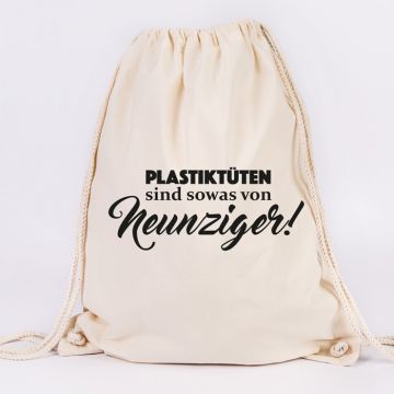 juniwords turnbeutel plastiktüten sind sowas von neunziger! natur