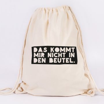 juniwords turnbeutel das kommt mir nicht in den beutel natur
