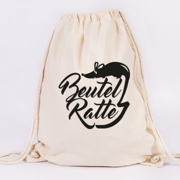 juniwords turnbeutel beutel ratte natur
