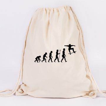 JUNIWORDS Turnbeutel Evolution Skateboard