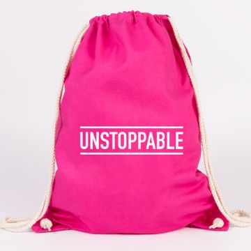 JUNIWORDS Turnbeutel Unstoppable