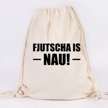 JUNIWORDS Turnbeutel Fjutscha is nau!