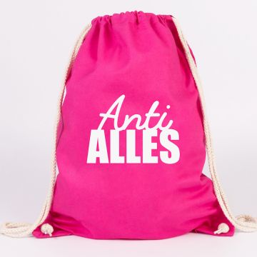 JUNIWORDS Turnbeutel Anti Alles