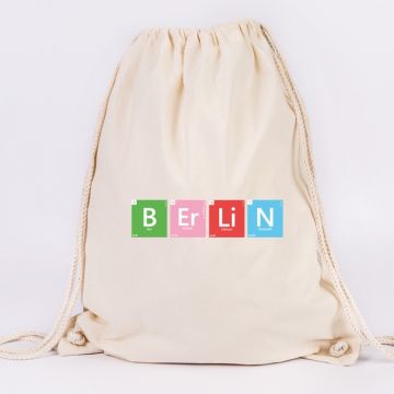 JUNIWORDS Turnbeutel Periodensystem Berlin