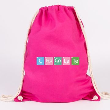 JUNIWORDS Turnbeutel Periodensystem Chocolate