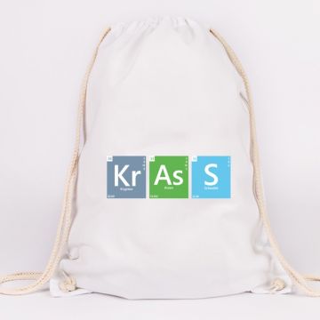 JUNIWORDS Turnbeutel Periodensystem Krass