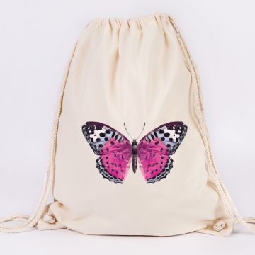 JUNIWORDS Turnbeutel Schmetterling