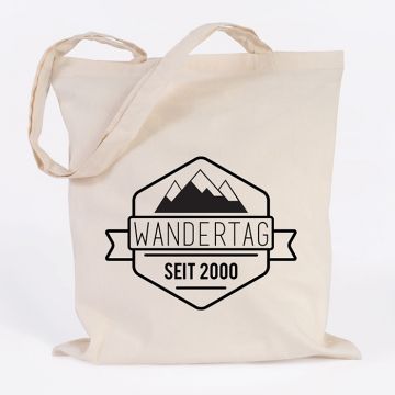 JUNIWORDS Jutebeutel Wandertag seit 2000. Natur