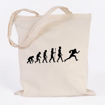 Juniwords Jutebeutel Evolution Football