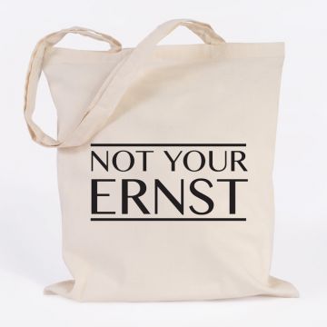 JUNIWORDS Jutebeutel Not your Ernst!
