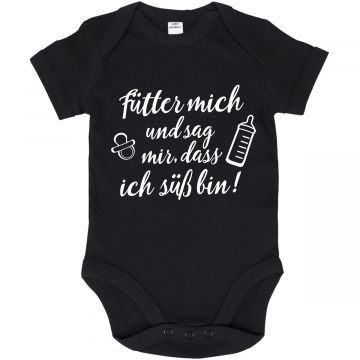 fütter mich und sag mir dass ich süß bin babybody