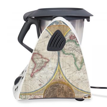 Aufkleber für Vorwerk Thermomix TM31 - Weltkarte