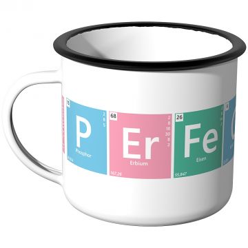Emaille Tasse Periodensystem - Perfection