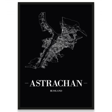 Astrachan Straßennetz