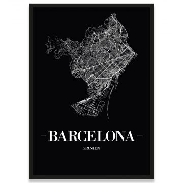 Barcelona Stadtplan 