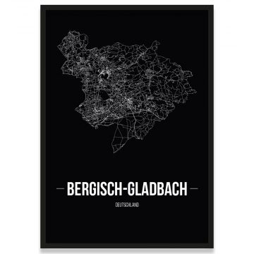 Bergisch Gladbach Straßenplan