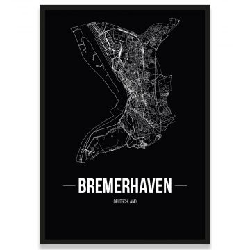 Poster Bremerhaven Rahmen