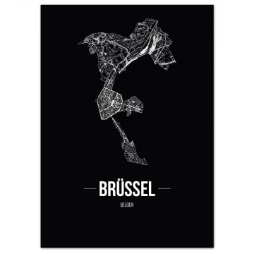 Stadt Brüssel Stadtplan
