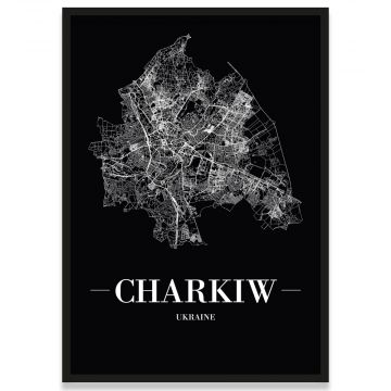 Poster Charkiw Rahmen