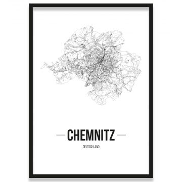 Poster Chemnitz Stadtposter 
