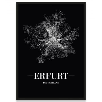 Erfurt Poster Rahmen