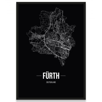 Poster Fürth Rahmen